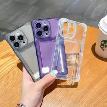 Ốp điện thoại có khe cắm thẻ, Thích hợp cho iPhone 18 Pro Max, Ốp lưng chống sốc trong suốt iPhone 18 Pro, Ốp lưng toàn diện iPhone 16 Pro Max, Ốp lưng iPhone 15 Pro Max có khe cắm thẻ, Ốp điện thoại 