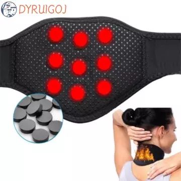 DYRUIDOJ Cổ tử cung tự sưởi ấm, Công nghệ tự sưởi ấm nhanh chóng Nẹp cổ, Đai hỗ trợ cổ tử cung 9 / 19 viên đá bảo vệ cổ tử cung thân thiện với da