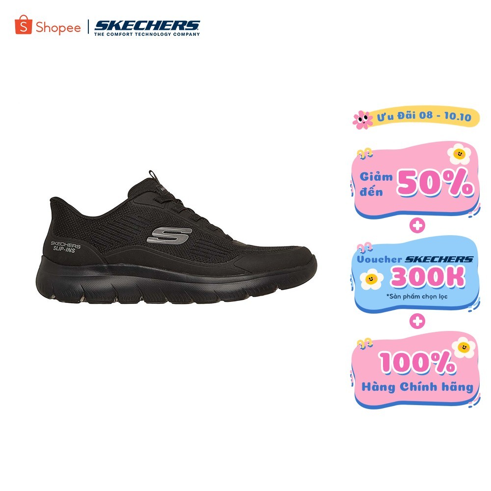 [ĐỘC QUYỀN ONLINE] Giày Thể Thao Nam Skechers Slip-Ins Sport Summits Leyter Thường Ngày - 233047-BBK