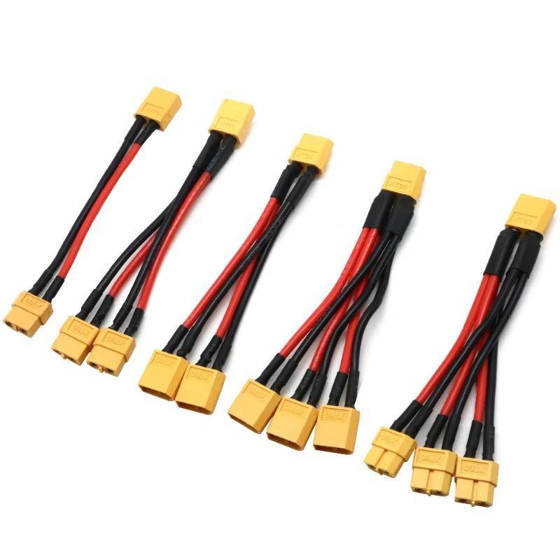 [Kitten-t] Đầu nối pin song song XT60 Bộ chia Y 3 chiều Nam Nữ 14AWG ...
