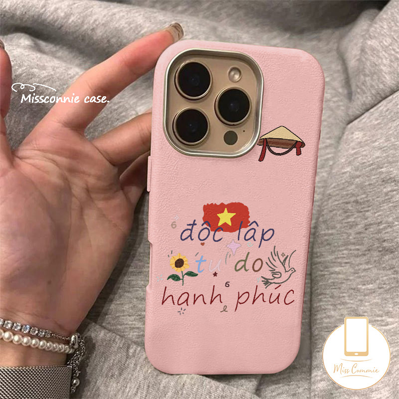Ốp Lưng Dành Cho Samsung A16 A06 A55 A36 A50 A11 A03s A56 A15 A31 A26 A12 A05s A53 A50s A03 A54 A04 A13 A24 A23 A33 Nghệ Thuật Sáng Tạo Mũ Chữ Bồ Câu Hoa Hướng Dương Việt Nam Lá Cờ