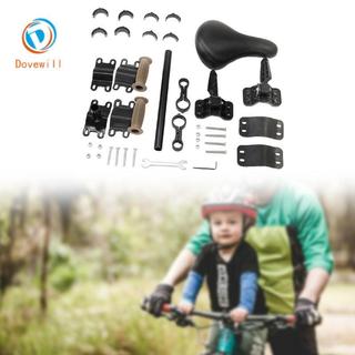 Ghế ngồi xe đạp Dovewill dễ lắp đặt, chắc chắn cho bé 2~5 tuổi, phù hợp xe đạp leo núi của người lớn