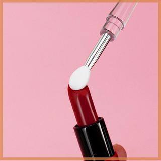 [savemoneyeveryday] 1PC Dụng cụ bôi bóng môi đa chức năng Bàn chải môi bằng silicon có bụi kèm cọ son môi Dụng cụ trang điểm [vn]