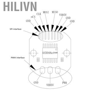 Hilivn Camerina AS5048A Bộ mã hóa từ tính Cổng giao diện ngoại vi nối tiếp Cổng mô-đun có độ chính xác cao