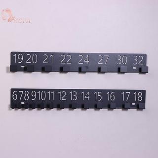 Giá đỡ cờ lê treo tường KOPA Giá đỡ vít treo tường bằng kim loại hạng nặng có khe cắm đánh số VN