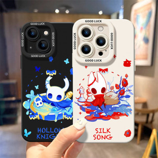 Ốp điện thoại cặp đôi Hollow Knight Bumblebee cho iPhone17 / 16 / 15 / 14 / 13 / MINI / 12 / 11 / Pro MAX / X / XS / XR / 7 / 8 / 6 Vỏ bảo vệ toàn diện bằng silicon lỏng chống sốc và chống rơi