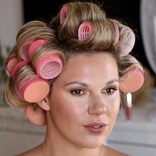 1 / 3 / 5 Cái DIY Lazy Bangs Curler dành cho nữ - Công cụ làm tóc con lăn không nhiệt tự cầm (Màu ngẫu nhiên)