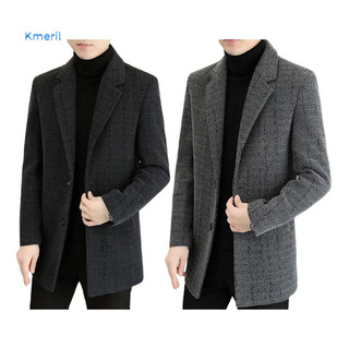 Áo khoác len nam giữ ấm, thời trang với túi tiện lợi