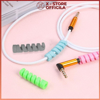 Bọc đầu sạc chống gãy, thanh quấn bảo vệ cáp sạc silicon, dùng cho dây điện thoại - BVCSSLN