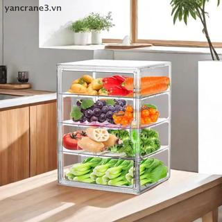{YAN} Hộp trưng bày Acrylic chống bụi Cửa hàng Món tráng miệng Thực phẩm Bánh ngọt Giá bánh mì Hộp lưu trữ Hộp phân loại trang sức {ya}