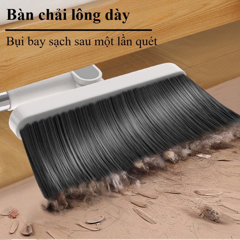 Bộ Chổi Quét Nhà Kèm Hót Rác 3in1 Đa Năng, Tiện Lợi, Tiết Kiệm Không Gian