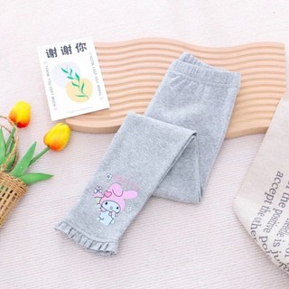 QuầN Legging Cotton Co GiãN Bé GáI ThiếT Kế Kuromi Phù HợP MặC Trong QuầN Legging Bé GáI