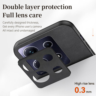Infinix Note 30 X6833B X6716B X6711 note30 Vỏ kim loại xoay từ giá đỡ bảo vệ ống kính, vỏ chống sốc