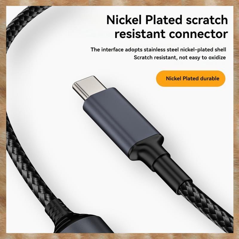 [S Z] Bộ sạc máy tính xách tay DC 140W 5V 9V 20V DC 7.4x0.6mm Nữ sang USB C Loại C PD Bộ chuyển đổi nguồn Cáp sạc nhanh