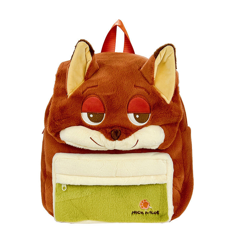 GC2 Winnie The Pooh Zootopia Ba Lô Dành Cho Học Sinh Dung Tích Lớn Nhẹ Dễ Thương Nick Wilde Túi Đi Học CG2