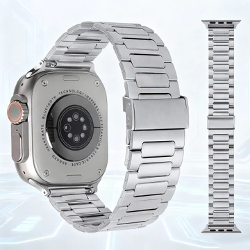Vòng đeo tay đồng hồ bằng thép không gỉ cho đồng hồ thông minh AW 10 / 9 / 8 / 7 / 6 42 / 44 / 45 / 46 / 49mm Ultra Dây đeo đồng hồ nam nữ Dây đeo cổ tay thông minh cổ điển thông thường Vòng đeo tay k