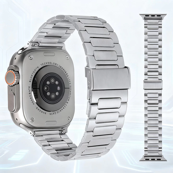 Vòng đeo tay đồng hồ bằng thép không gỉ cho đồng hồ thông minh AW 10 / 9 / 8 / 7 / 6 42 / 44 / 45 / 46 / 49mm Ultra Dây đeo đồng hồ nam nữ Dây đeo cổ 