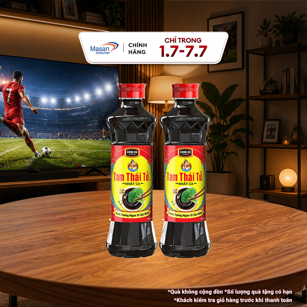 Combo 2 Nước Tương Tam Thái Tử Nhất Ca 650ml