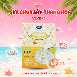 Sữa Chua Sấy YoBite Healthy 30Gr Vị Xoài - Bổ Sung 10 Tỷ Lợi Khuẩn Probiotics - Hỗ Trợ Tiêu Hóa