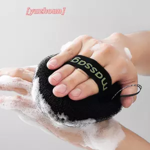 Bàn chải làm sạch bóng xốp tắm Puff Body Cleaner Tẩy tế bào chết Bàn chải Massage 3d Đồ dùng phòng tắm