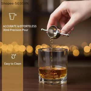 {AKIN} Phụ kiện nhà bếp Cốc đo hạt đôi bằng thép không gỉ Cân thành phần lỏng và khô chính xác để nướng bánh {a}