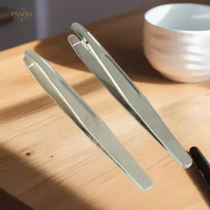 PNPIA- Đầu tròn cao cấp dành cho lông mày & tẩy lông mặt Kẹp liền mạch, Tóc ngắn chính xác Easybing cho lông mày