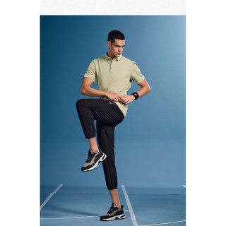 [MUA 2 GIẢM 10%] Áo Thun Polo Nam Cao Cấp HLA Màu Vàng Nâu - Áo Thoáng Khí, Thoải Mái Vận Động