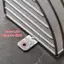 Tấm thoát nước máng xối bằng thép không gỉ SUS304 Tấm lưới treo tường chống tắc cho mái nhà trong vườn thoát nước mưa [VN]