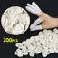 200 Cái / túi Dùng Một Lần Cao Su Cao Su Ngón Tay Cots Ngón Tay Bảo Vệ Găng Tay Bao Ngón Tay Thực Hành Móng Tay Bảo Vệ Tay Cots VN