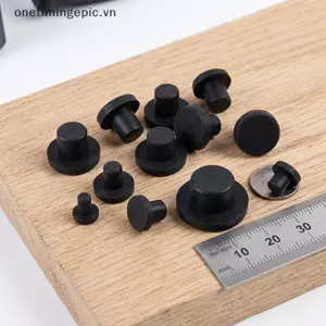 VFZ Cao Su Niêm Phong Lỗ Cắm 10 Cái 3-12mm Mũ Chắc Chắn Chịu Nhiệt Độ Cao Cho Xưởng Sử Dụng Điện OTE