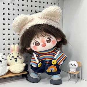 20cm Quần Áo Cho Bé Mùa Đông Ấm Áp Cầu Vồng Kẹo Marshmallow Búp Bê Trang Phục Phù Hợp Với Búp Bê Sang Trọng Không Có Thuộc Tính