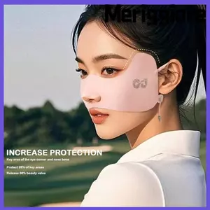 MERIGGIARE Chống Nắng, Mặt Nữ Thoáng Khí Bằng Lụa Băng, Chống Nấm Mùa Hè Nửa Mặt UV Chặn Mặt Kem Chống Nắng Cho Golf Thể Thao