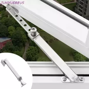 Nút chặn nẹp gió JUNYUE88US, Bộ điều khiển góc Bộ hạn chế cửa sổ bằng kính thiên văn, Cửa sổ bằng thép không gỉ An ninh gia đình Khóa giới hạn cửa sổ thực tế cố định Phần cứng