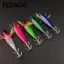 FEDAOG 5 Mồi Egging, UV Tinsel 5 Cái mỗi bộ Mực Jig Mồi, Thiết Kế Dạ Quang Sắc Nét Ô Móc Kích Thước 5.5cm Ô Móc Mồi Cho Mực