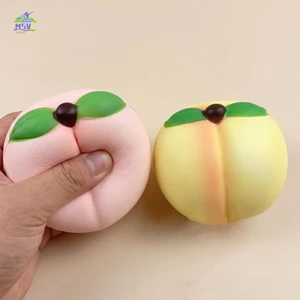 Trái cây đào có thể phục hồi chậm mềm mại - Đồ chơi giảm căng thẳng cho trẻ em