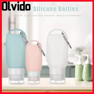 OLVIDO Đóng chai riêng biệt Tiện lợi Hộp đựng 40 / 60 / 90ML Lưu trữ rỗng Nước rửa tay đa chức năng