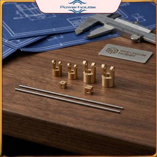 POWER Mini Đa Năng Khớp Nối Đồng Thau Trục 2mm 1mm Hiệu Quả Qua Lỗ Kết Nối Cho Dự Án Tự Động Hóa DIY Bộ Dụng Cụ Khoa Học.