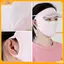 VFZ Nữ Mỏng Thoáng Khí Ice Silk Dài Ne Full Face Mask Mùa Hè Louislifecool