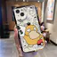 Ốp Lưng Cho Realme C67 C65 C63 C55 C53 C51 C35 C30 C21Y C25 C25S C20 C15 C12 C11 7 5i 6i Note 50 Narzo 20 30A Kem gợn Sóng Cong Cạnh Tạo Hình Thiết Kế Sáng Tạo NYKB264