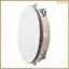 Chuông trống cầm tay 10 Inch Bạch dương Tambourine Kim loại Tambourine Jingles Bộ gõ Quà tặng Nhạc cụ giáo dục dành cho người lớn