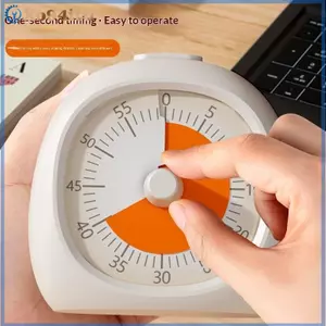 XOITU 60 phút Nhựa Im Lặng Hẹn Giờ Đếm Ngược Trực Quan Không Ti Clo Hỗ Trợ Tập Trung Cho Trẻ Em Học Sinh Học Luyện Thi VN
