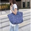 SQ11 2026 mùa hè mới Hàn Quốc túi đeo vai dung tích lớn thông thường dành cho nữ phong cách lười biếng túi tote thời trang