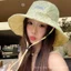 Mũ Xô Hoa Ngọt Ngào Mũ Chống Nắng Sinh Viên Đại Học Mùa Hè Ngoài Trời Vành Lớn Mũ Chống Nắng Tất Cả Trận Đấu Mặt Nhỏ