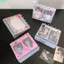 QEARY Flip Up Photocard Giá đỡ, Thẻ thần tượng 3 inch Khung ảnh để bàn trong suốt, Trái tim tình yêu bền bỉ PET Cat Dog Album ảnh Trang trí nội thất
