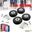 CHEESELY 57-59MM Bánh xe hành lý du lịch Thay thế trượt Dia40mm / 50mm / 60mm Bánh sửa chữa