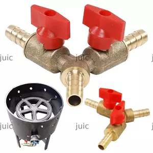 Đầu nối lắp ống JUIC Bộ chuyển đổi van bi đóng 10mm