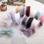 Gạc đuôi cá GETVOW, Ruy băng gói cạnh màu trơn, Trang trí DIY Gift Wrap Gạc Ruy băng lụa Quà tặng