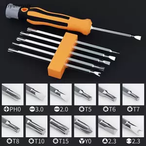 Ziyulinyuk Bộ tuốc nơ vít 12 trong 1 ic Đa chức năng Dụng cụ bảo trì tay chính xác Tua vít hình chữ thập VN