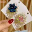 HFSHY Mạ Vàng Pha Lê Hoa Trâm Sáng Bóng Cubic Zirconia Phụ Kiện Thời Trang Cho Nữ Trang Trí Hàng Ngày VN