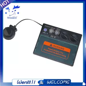 Năng lượng mặt trời Tự động làm tối bảng điều khiển ống kính hàn Bộ lọc tự động Mặt nạ hàn